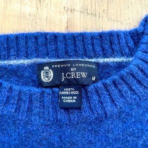 J. Crew Lambswool crewneck sweater size medium